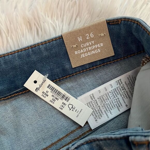NWT Madewell Curvy Roadtripper Jeggings Size W 26 - Picture 8 of 12
